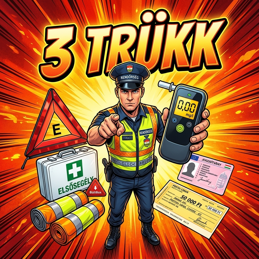 3 TRÜKK AMIVEL ELKERÜLHETED A BÍRSÁGOT!
