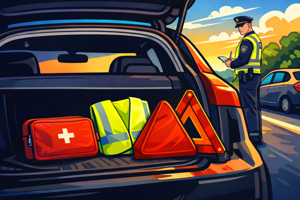 Mi kötelező az autóban Magyarországon 2026-ban?